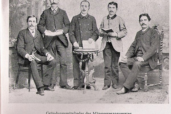 Gründungsmitglieder von 1896